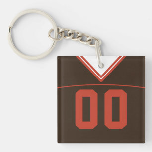 Maßgeschneiderter Jersey Keyring, Football Lacross Schlüsselanhänger