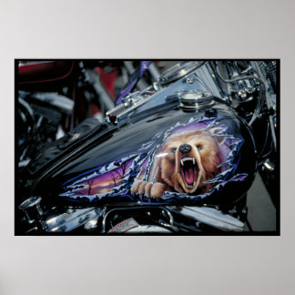 Maßgeschneiderter Kraftstofftank South Dakota Poster