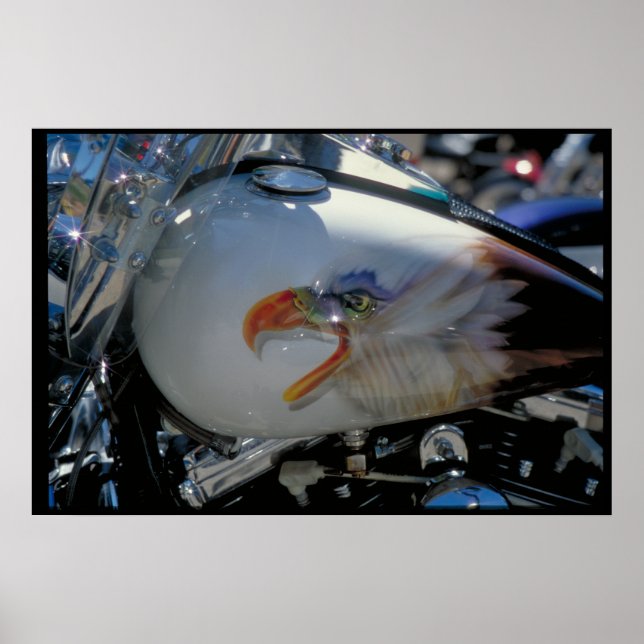 Maßgeschneiderter Kraftstofftank - Süddakota Poster (Vorne)