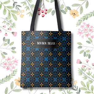 Maßgeschneiderter Mama Bear Elegantes Muster Tote