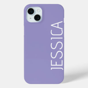Maßgeschneiderter, moderner Minimaler Monogrammnam Case-Mate iPhone Hülle