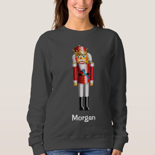 Maßgeschneiderter Nutcracker King Sweatshirt (Vorderseite)