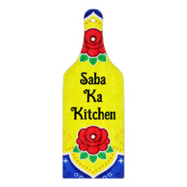 Maßgeschneiderter pakistanischer LKW Art Glass Cut Schneidebrett