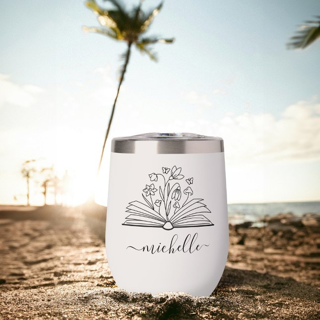 Maßgeschneiderter persönlicher Floral Book Reader (Von Creator hochgeladen)