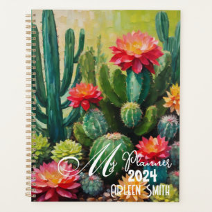 Maßgeschneiderter Planer, boho, botanischer Plan Planer