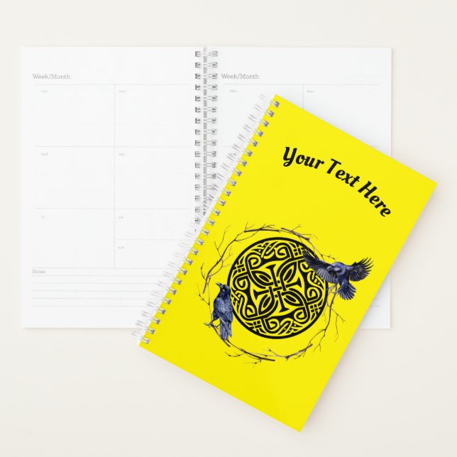 Maßgeschneiderter Planer mit keltischem Design mit (Anzeige)