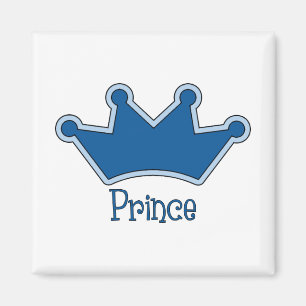 Maßgeschneiderter Prinz - Krone Magnet