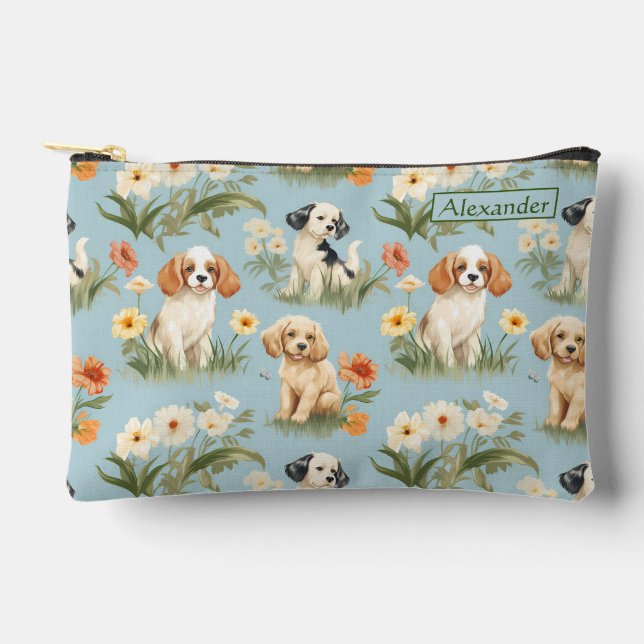 Maßgeschneiderter Puppy-Pencil-Case Zubehörtasche (Vorderseite)