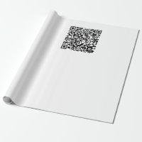 Maßgeschneiderter QR-Code Schwarz/Weiß Abstrakt Ge