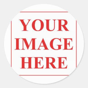 Maßgeschneiderter Round Circle Aufkleber