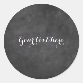 Maßgeschneiderter runder Tafelschalkkarton Hochzei Runder Aufkleber