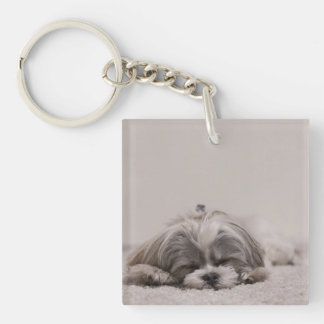 Maßgeschneiderter Shih tzu Schlüsselanhänger, Schl Schlüsselanhänger