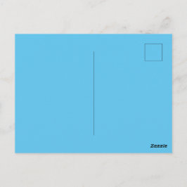 Maßgeschneiderter Sky Blue Picture Perfect Standar Postkarte