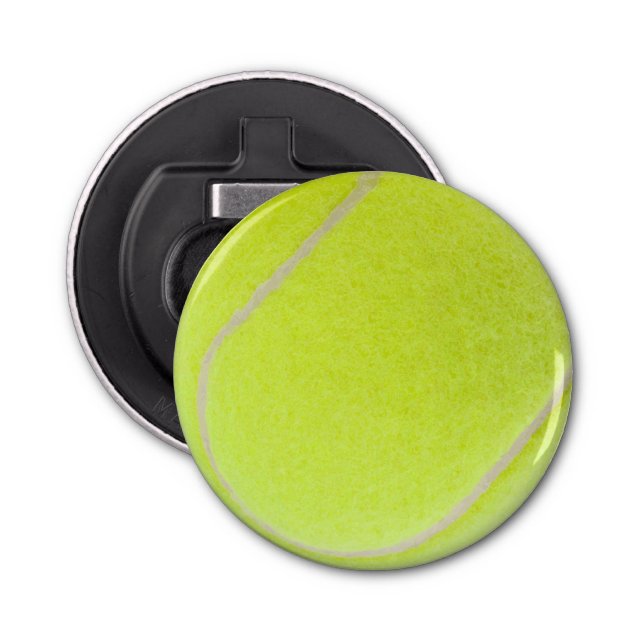 Maßgeschneiderter Tennisball Flaschenöffner (Vorderseite)