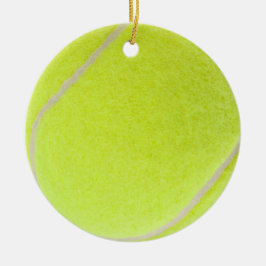 Maßgeschneiderter Tennisball Keramik Ornament