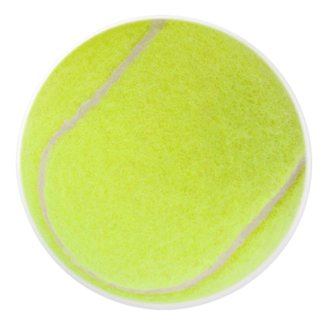 Maßgeschneiderter Tennisball Keramikknauf (Vorderseite)
