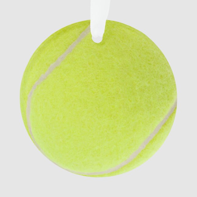 Maßgeschneiderter Tennisball Ornament (Vorderseite)