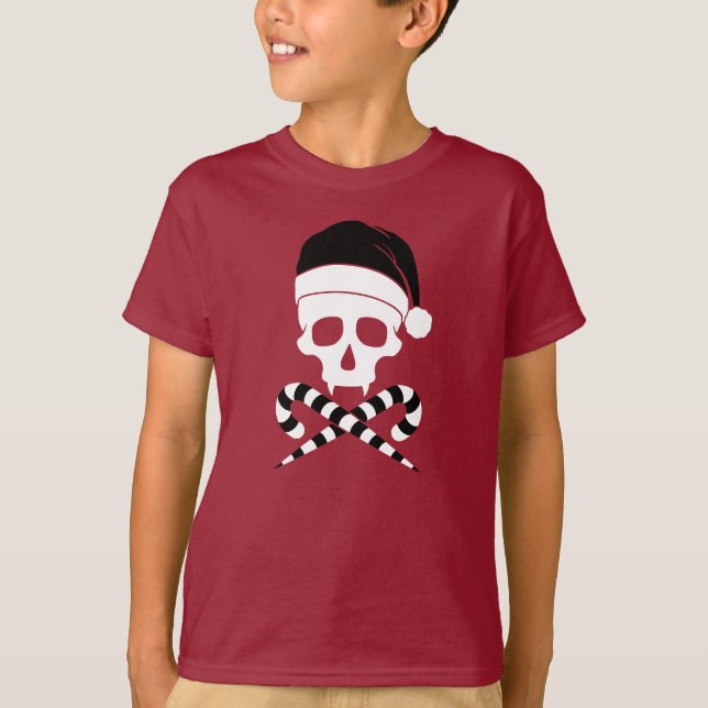 Maßgeschneiderter Weihnachtsmann T-Shirt (Vorderseite)