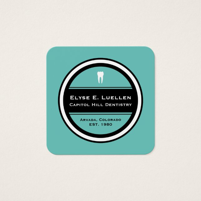 Maßgeschneiderter Zahnarztzirkel (Vorderseite)