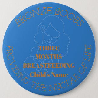 Maßgeschneidertes 3-monatiges Abzeichen Button