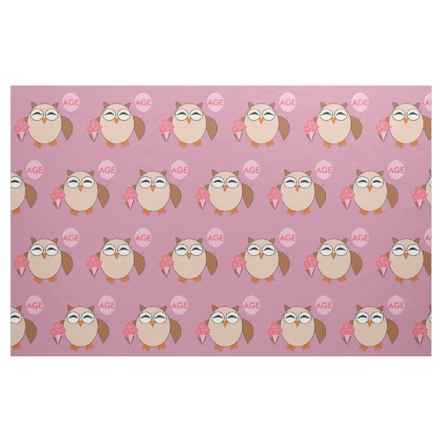 Maßgeschneidertes Alter Geburtstagskraftstoff Stoff (Fat Quarter (45,7 x 55,9 cm))