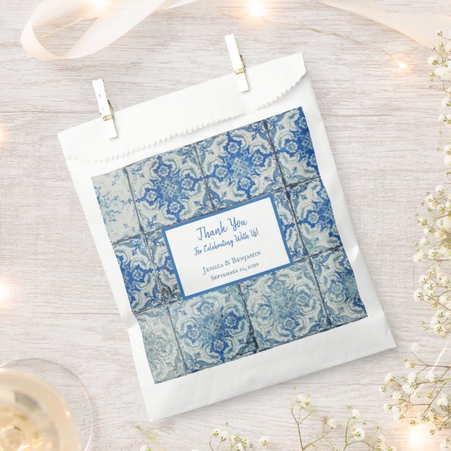 Maßgeschneidertes antikes Vintages portugiesisches Geschenktütchen (Ausgeschnitten)