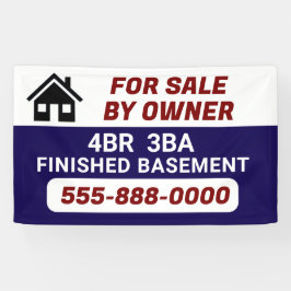 Maßgeschneidertes Banner "Zum Verkauf durch den Ei