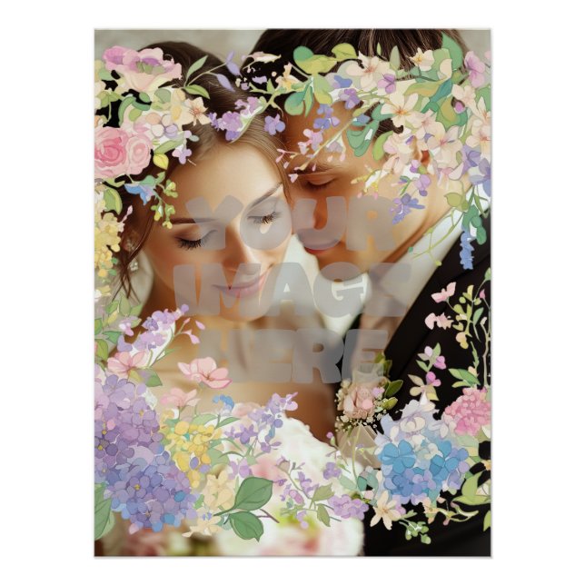 Maßgeschneidertes Bild für Blumenzehen Poster (Vorderseite)