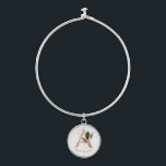 Maßgeschneidertes Blinkbündel mit runder Armlehne Armreif<br><div class="desc">Der Buchstabe A - ein wunderschönes Monogramm,  das in Rose-Gold mit einem exquisiten,  blumengeschmückten und geometrischen Muster in Aquarellfarben beginnt. Ideale Geschenk- und Sake-Idee für Ihre Lieblingsjungfrau. Passen Sie den Namen Ihrer Wahl einfach an.</div>
