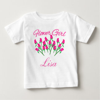 Maßgeschneidertes Blumenhemd Baby T-shirt