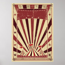 Maßgeschneidertes Circus Poster