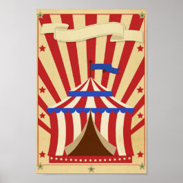 Maßgeschneidertes Circus Poster
