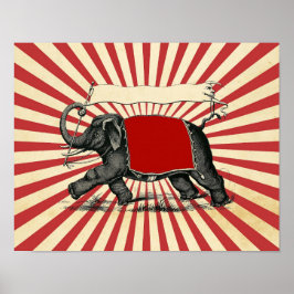 Maßgeschneidertes Circus Poster