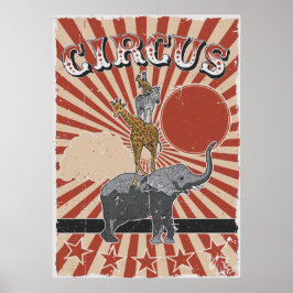 Maßgeschneidertes Circus Poster