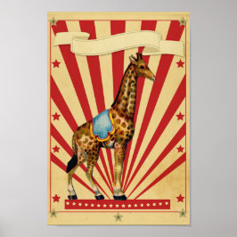 Maßgeschneidertes Circus Poster