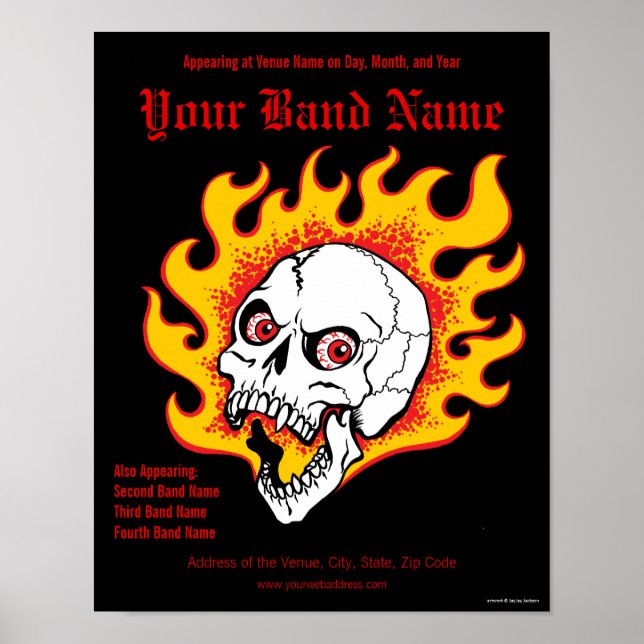 Maßgeschneidertes Concept Poster (Vorne)