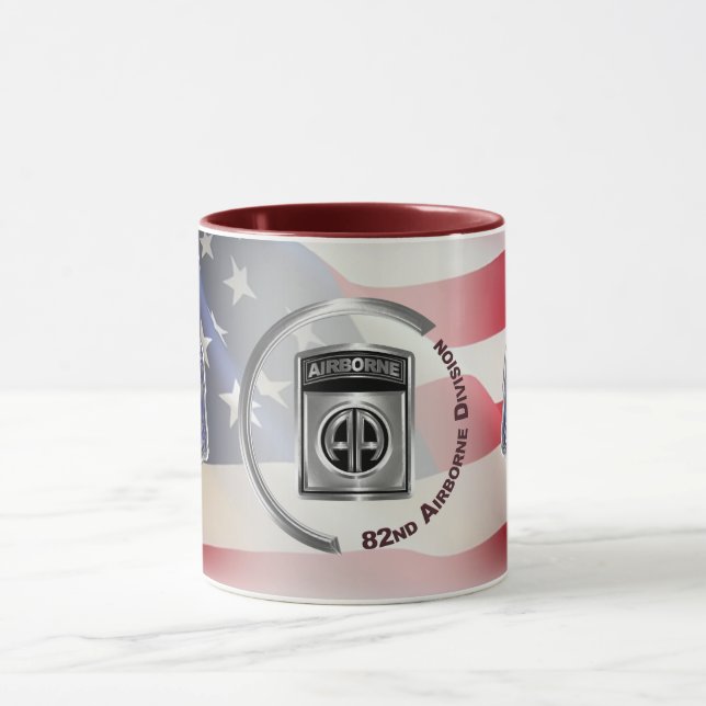 Maßgeschneidertes Design der 82. Im Flugzeug Divis Tasse (Zentrum)