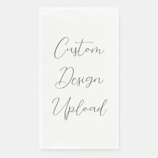 Maßgeschneidertes Design für Papierhandtücher Serviette