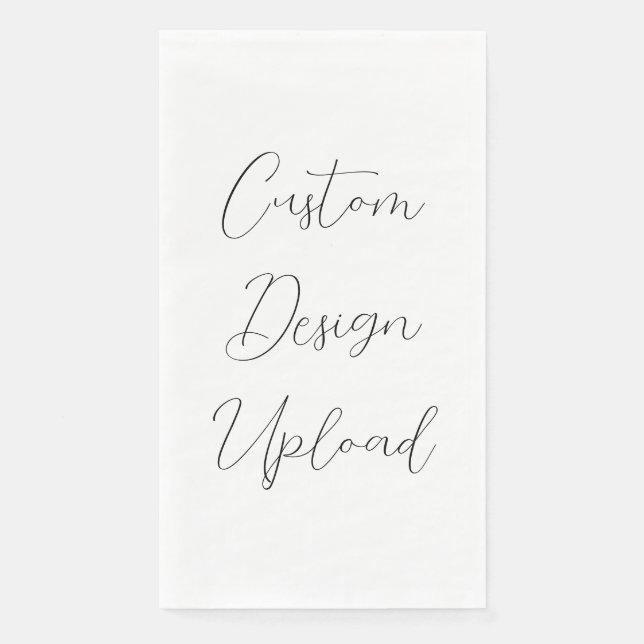 Maßgeschneidertes Design für Papierhandtücher Serviette (Vorderseite)