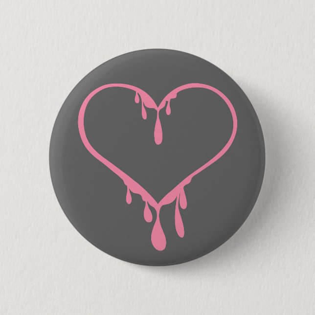 Maßgeschneidertes Driving Heart Button (Vorderseite)