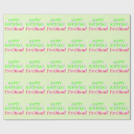 Maßgeschneidertes, einfaches Wrapping Paper zum 20 Geschenkpapier