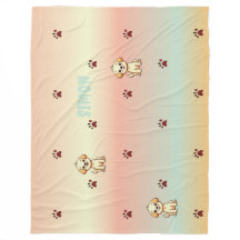 Maßgeschneidertes Fleece-Blanket** 🐶 💖