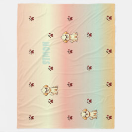 Maßgeschneidertes Fleece-Blanket** 🐶 💖 Fleecedecke