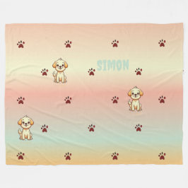 Maßgeschneidertes Fleece-Blanket** 🐶 💖 Fleecedecke