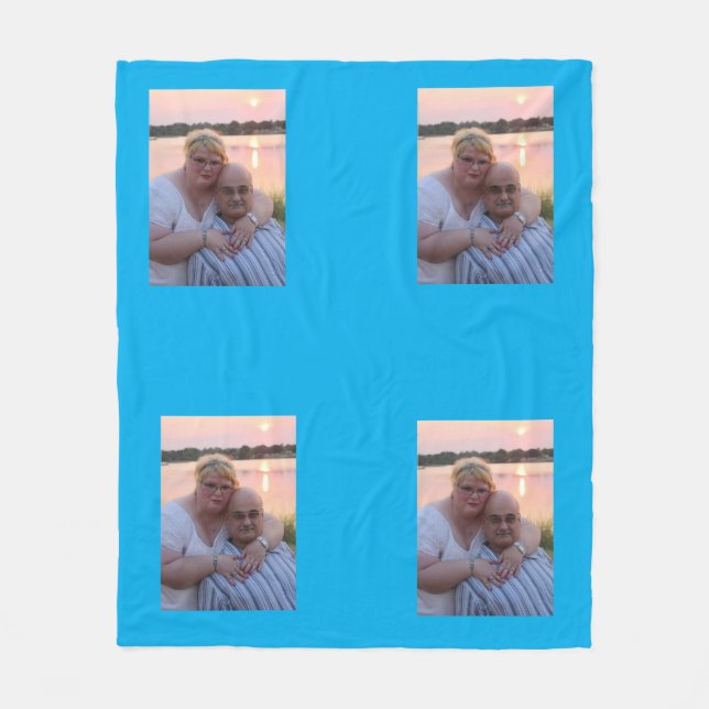 Maßgeschneidertes Fleecedeckenmedium Fleecedecke (Vorderseite)