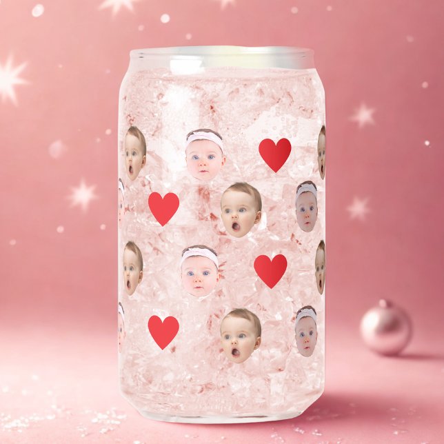 Maßgeschneidertes Foto, Baby Geschenk Bierglasse Dosenglas (Von Creator hochgeladen)
