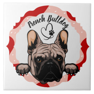 Maßgeschneidertes Foto für Bulldog Fliese