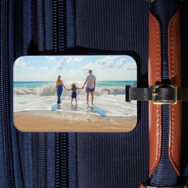 Maßgeschneidertes Foto Gepäckstück Gestaltung Ihre Gepäckanhänger (Vorderseite Insitu 4)