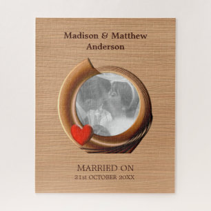 Maßgeschneidertes Foto Holzrahmen Puzzle