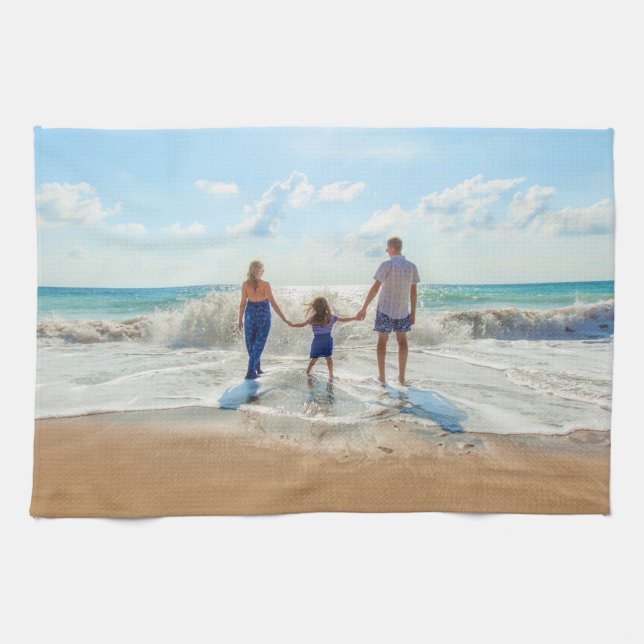 Maßgeschneidertes Foto Küchentuch Ihr Foto Design (Horizontal)